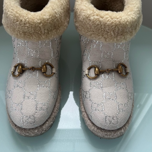 Gucci horsebit anckle ugg boot - Picture 3 of 7